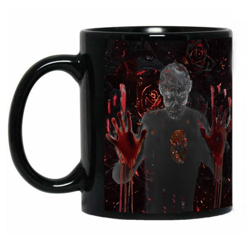 

The Walking Dead Zombie Coffee Mugs, Black Tea Milk Cup, Beer Mug, Surprised Gift, 11oz, Newest Design