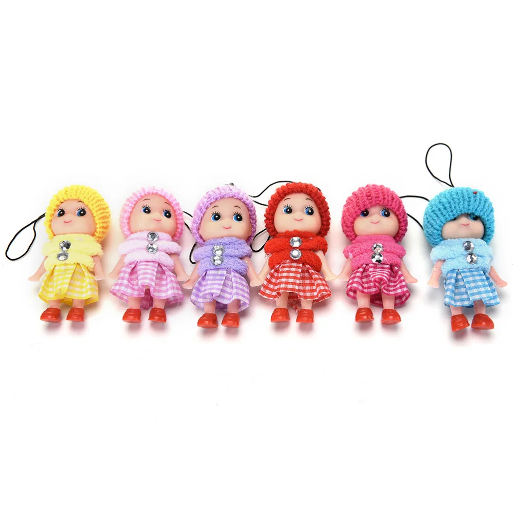 

1Pcs Kids Baby Cartoon Movie Plush Toys Cute Mini Dolls Pendant Gift For Girls Boys Toy Plush Animals