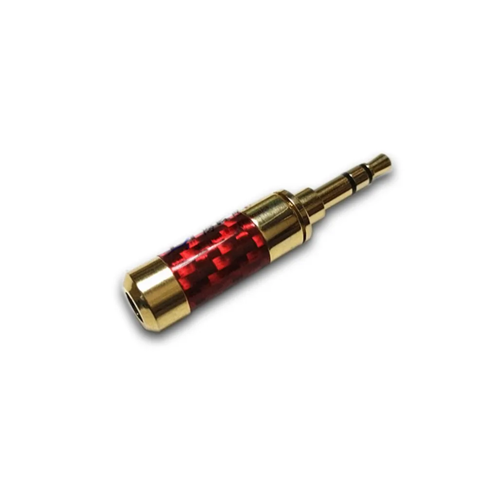 2PC 3.5mm Jack Connector Speaker Gold Plated Headphone Plug AUX Audio 3 Pole stereo Earphone Adapter | Электроника