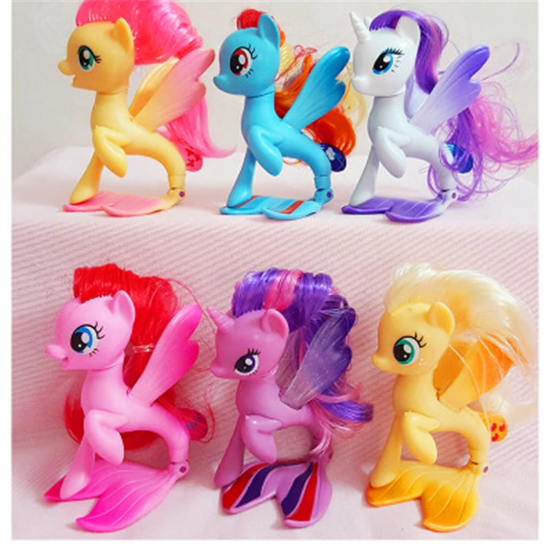 Экшн фигурка из ПВХ фиолетовая розовая синяя оранжевая желтая кукла крыло