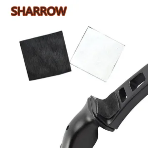 4 шт. меховая клейкая подставка для стрел пластина тихие подставки для стрел для традиционного рекурсивного лука длинный лук стрельба из лука Аксессуары для стрельбы из лука