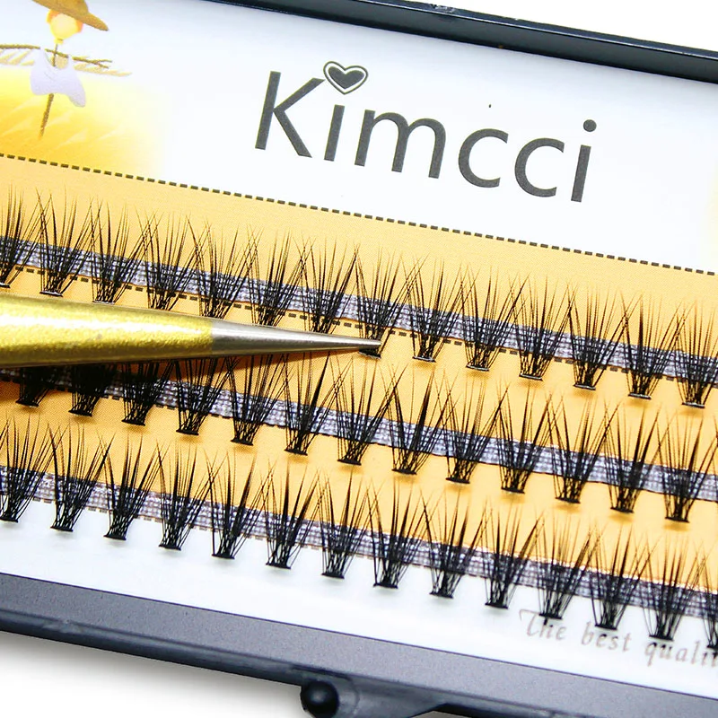Ресницы Kimcci 20D норковые накладные натуральные мягкие профессиональные объемные