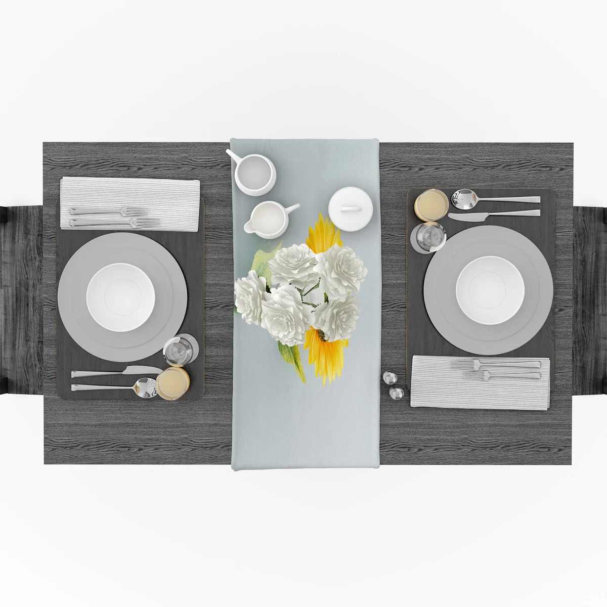 Скатерть с подсолнухами для свадебного праздника вечерние скатерти украшения