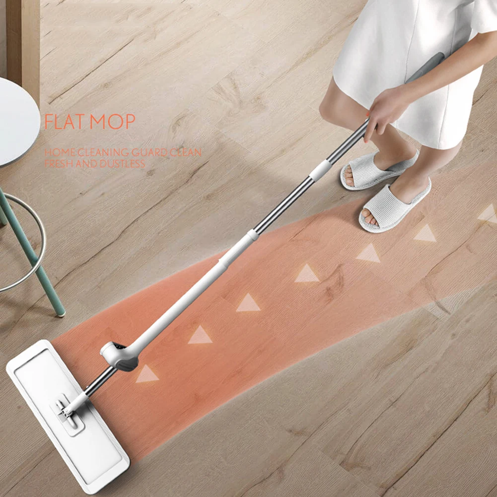 Магия Сожмите Плоская режущая Насадка для швабры хэндс фри мытья цвета