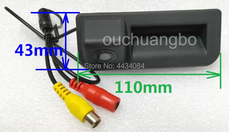 

Ouchuangbo reversing camera car rear view back up cam forAudi A4L A4 B9 V9 A5 f5 2017-2019 Waterproof night vision