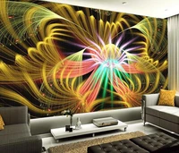 papel de parede colorful flower art bar 3d wallpaper living room bedroom ktv background wall 3d wall murals