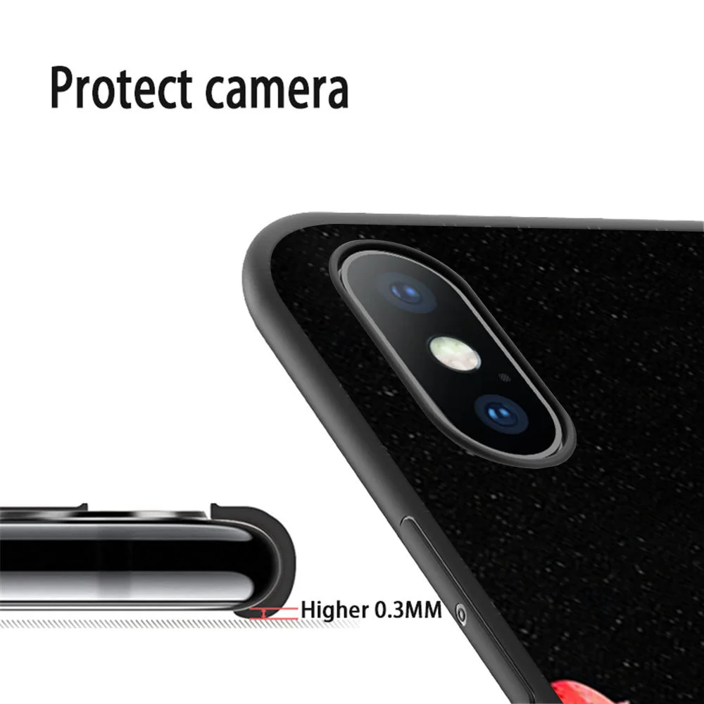 Мягкий силиконовый чехол для iPhone 11 Pro Max X 5S 6 6S XR XS 7 8 Plus |