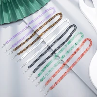 colorful fashion glasses chain lanyard neck strap rope temperament ladies anti lost mask rope wholesale