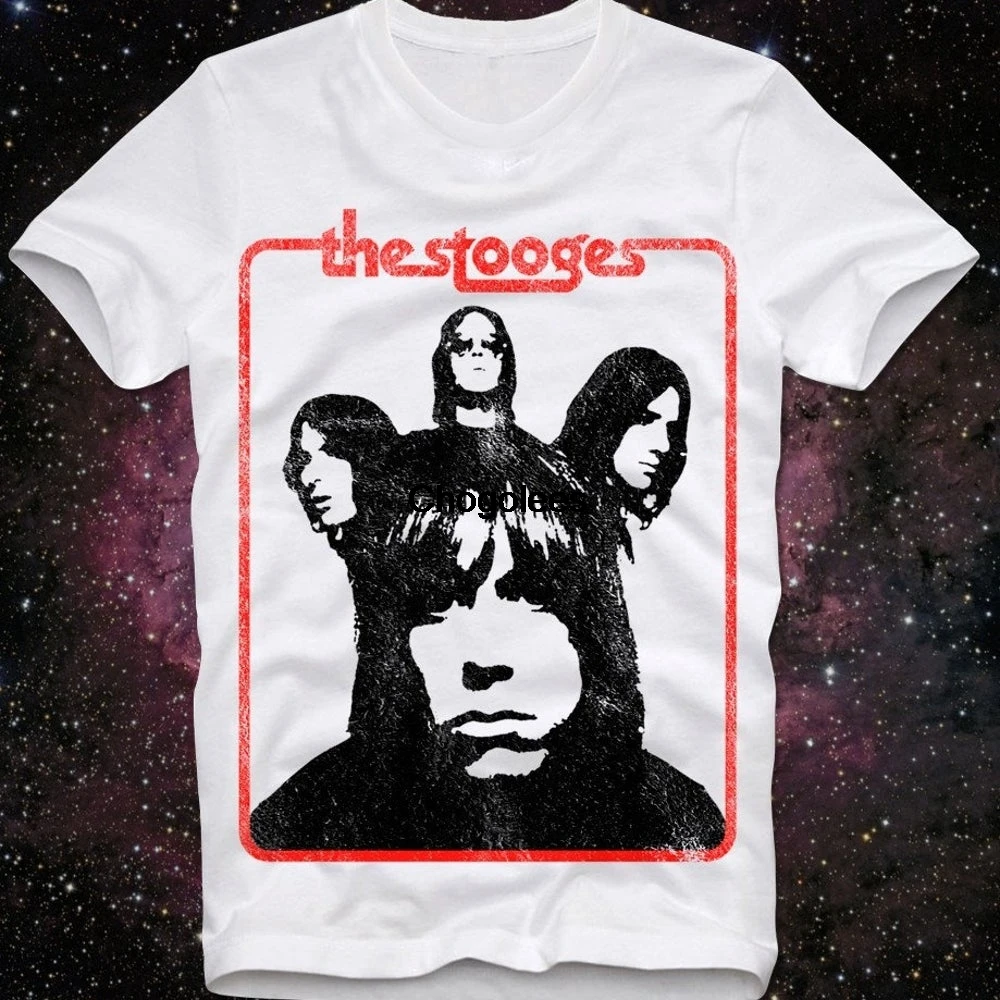 Футболка Iggy And The Stooges Pop панк Рок Ретро Винтаж пассажирское столкновение|Мужские