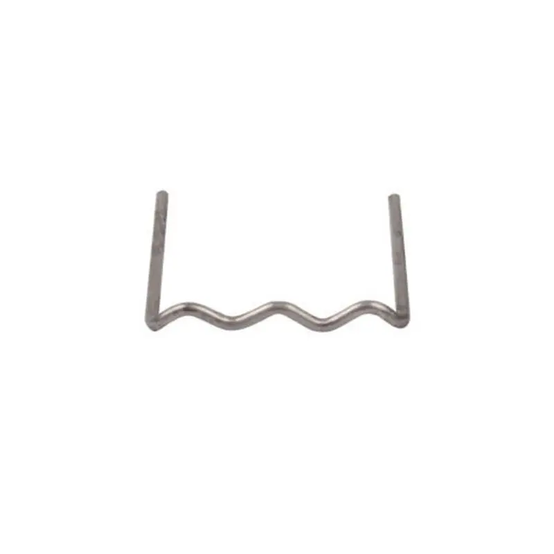 

100 Pcs/Set Precut 0.6mm Wave Flat Hot Staples For Plastic Stapler Repair Welder E7CA