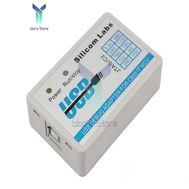 Диагностический программатор и отладочный адаптер USB JTAG/C2 U-EC6/U-EC5/EC3 для микроконтроллеров C8051F с кабелем