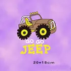 20x18 см модные автомобильные термонаклейки для самостоятельного изготовления, термотрансферные наклейки для одежды, футболок, термотрансферные наклейки, декоративная печать