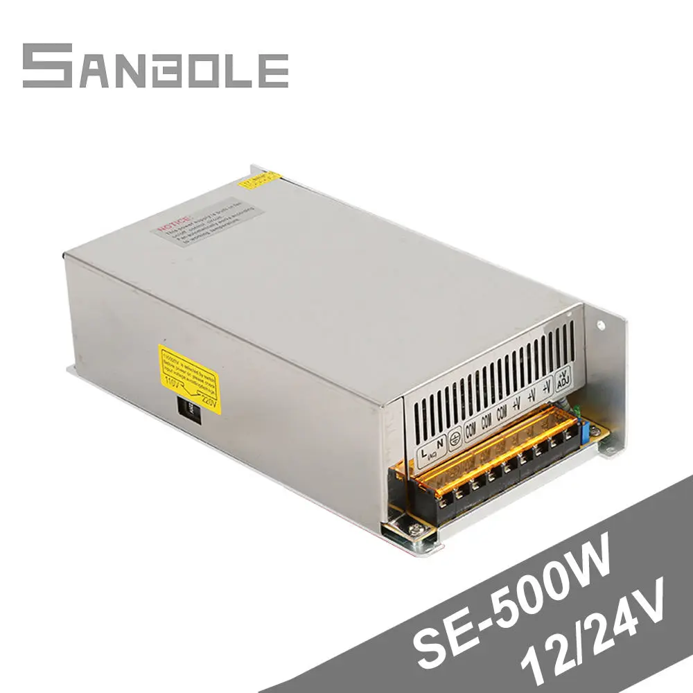 

High Power DC Constant Voltage Monitoring Switching Power Supply High Power Regulated 24V20A/12V40A Metal Shell