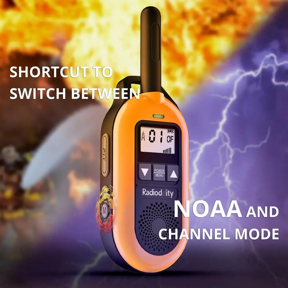 2 шт. радиочастотная FS-T2 FRS/ PR-T2 PMR NOAA без лицензии рация USB зарядка двухстороннее