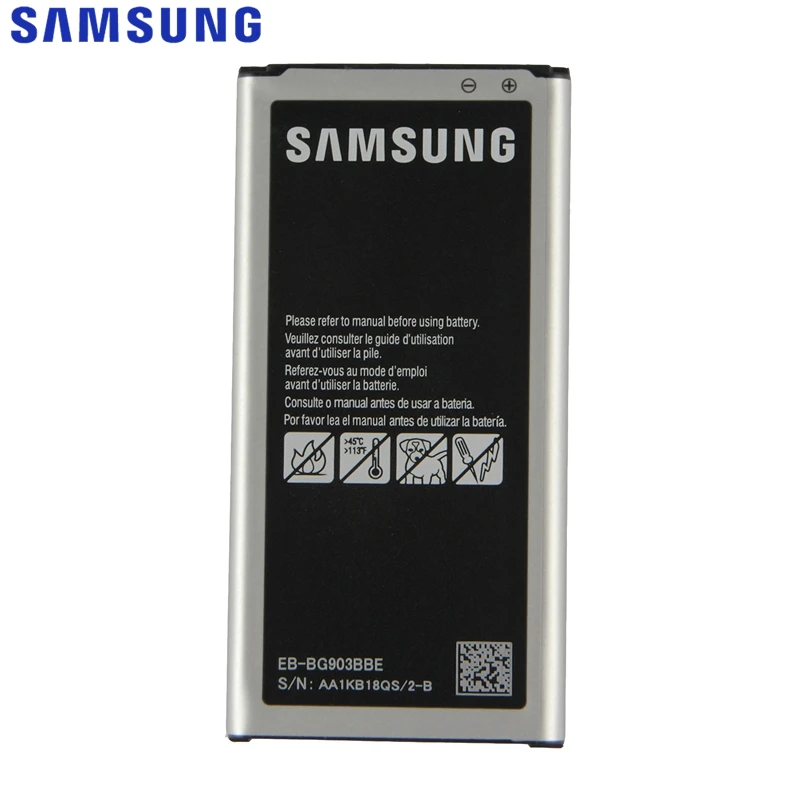 Оригинальная запасная аккумуляторная батарея SAMSUNG для Samsung Galaxy S5 Neo с NFC 2800 мАч|battery