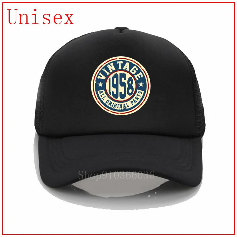 Подарок на день рождения винтажная Кепка 1958 года для женщин Gorras самая популярная
