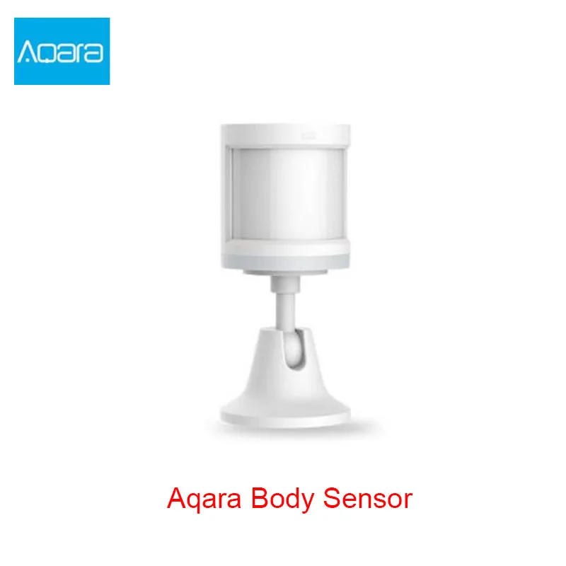Aqara Body Sensor Горячая Xiao mi Aqara датчик человеческого тела ZigBee движение безопасность движения беспроводной Соединительный светильник интенсивность шлюз 2 mi home APP - Цвет: Aqara Body Sensor