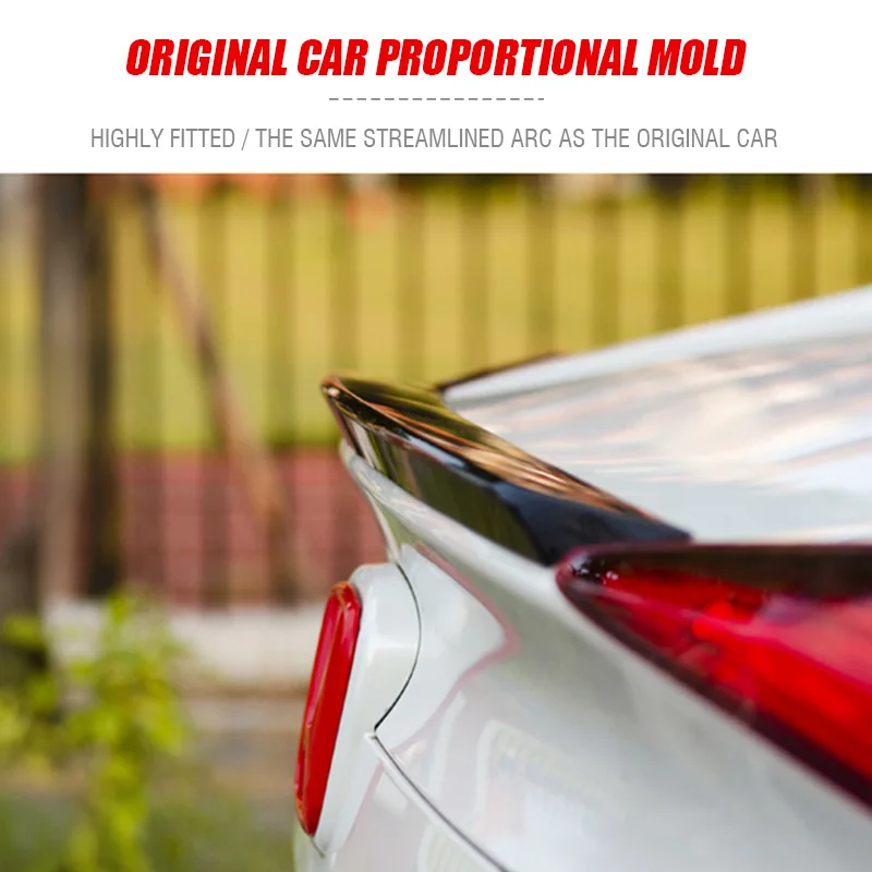 Спойлер для Honda civic 10th заднее крыло ABS блеск черный Задний спойлер багажник губы