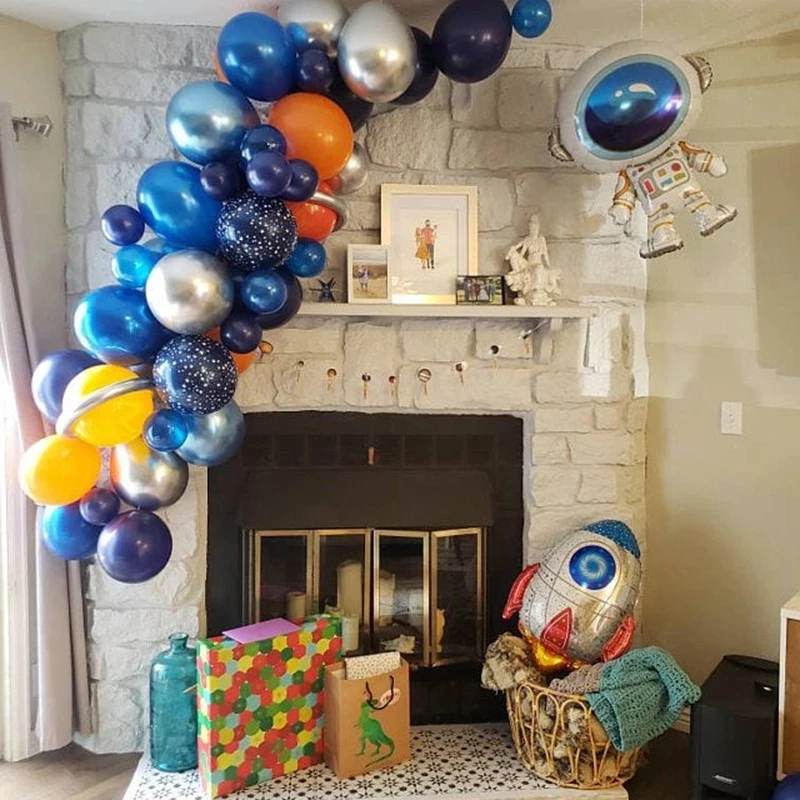 92 шт. космического пространства вечерние ракеты астронавт воздушный шарик из