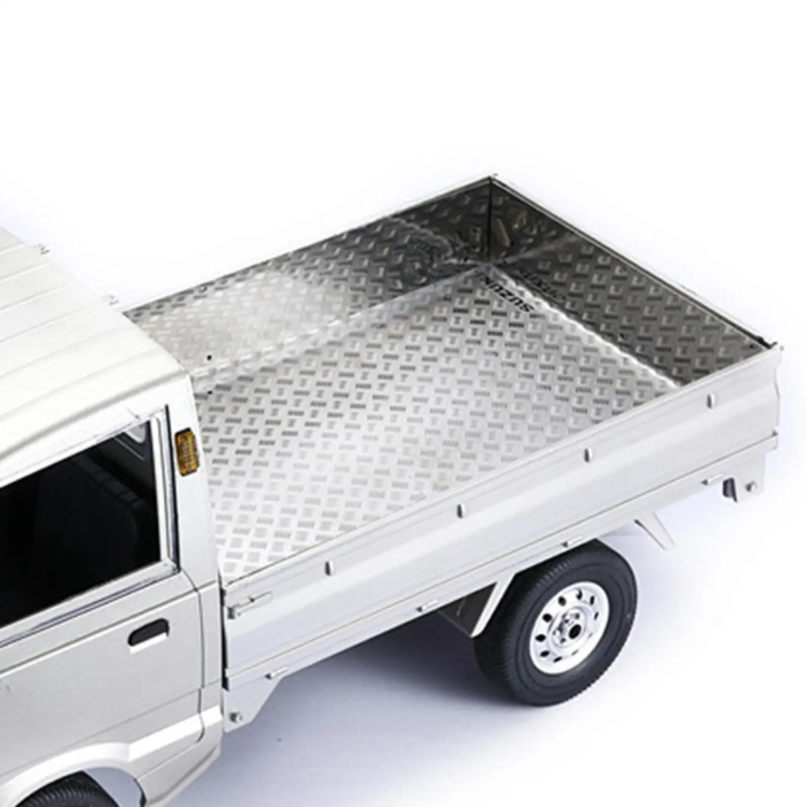 

Car Anti-Skid Plate Upgrade Parts for WPL D12 RC Car Spare Parts Silver