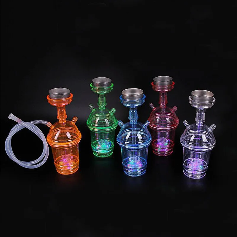 Hornet акриловый портативный кальян со светодиодный светильник все-в-одном