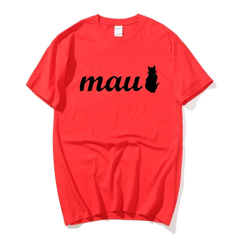 

Alphabetic Cat Retro Print Men's and Women's T-Shirts Men's Tops Fashion Casual Harajuku Comic T-Shirts Men's