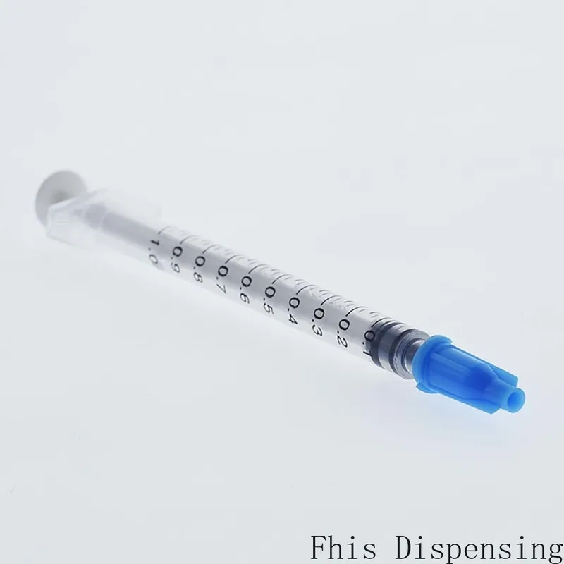 New Dispensing Syringes 1cc 1ml Plastic with Tip Sky Blue Cap Pack of 10 | Обустройство дома