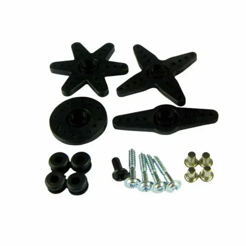 K-power M0170 4,8-6 V 21G/2,2 KG/0,09 s высокая скорость крутящий момент металлический редуктор Микро/мини Anolog RC сервопривод 1/18 Масштаб Гусеничный автомобиль