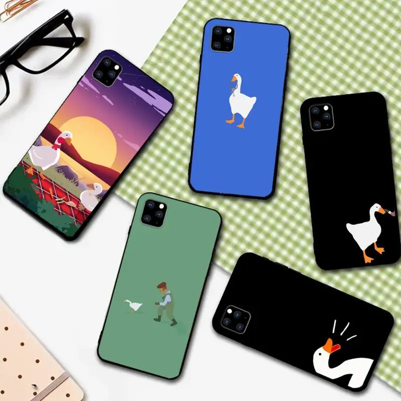 

Capa Goose To Honk or Not To Honk Phone Case For Iphone 5 SE 2020 6 6s 7 8 plus X Xr XS 11 12 Mini Pro Max Fundas Cover