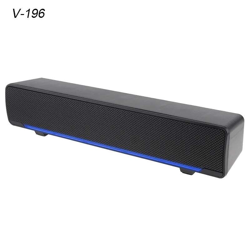 BS-36 домашний кинотеатр объемный Многофункциональный Bluetooth Саундбар динамик с 4 полный диапазон рога поддержка складной Сплит для ТВ/ПК - Цвет: V-196-Black