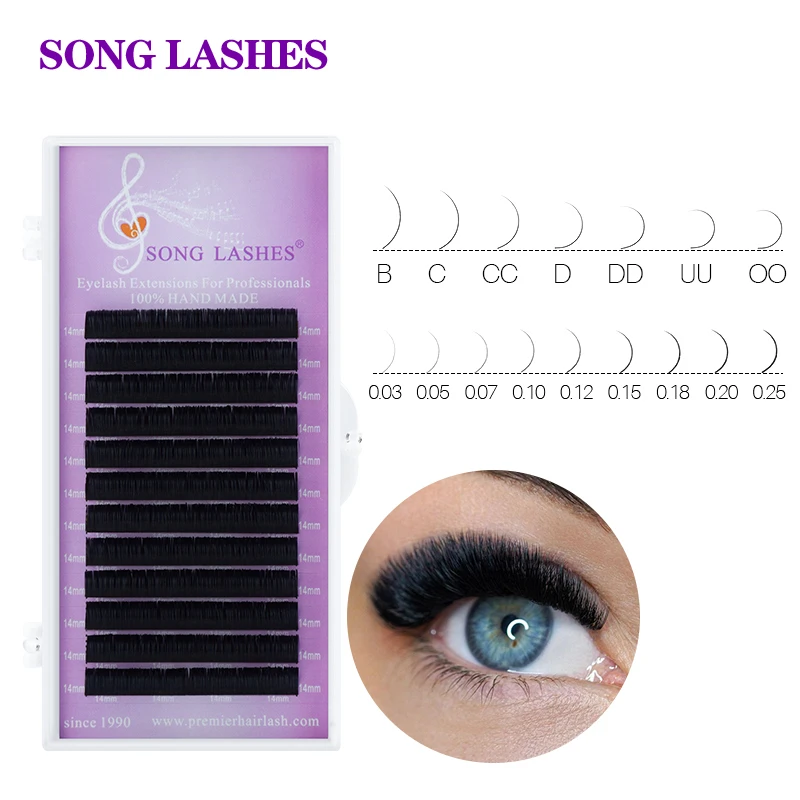 Бесплатная доставка ресницы для наращивания SONG накладные s мягкий тонкий