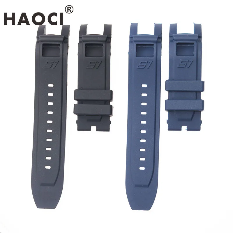 Ремешок силиконовый для наручных часов Invicta S1 удобный и водонепроницаемый