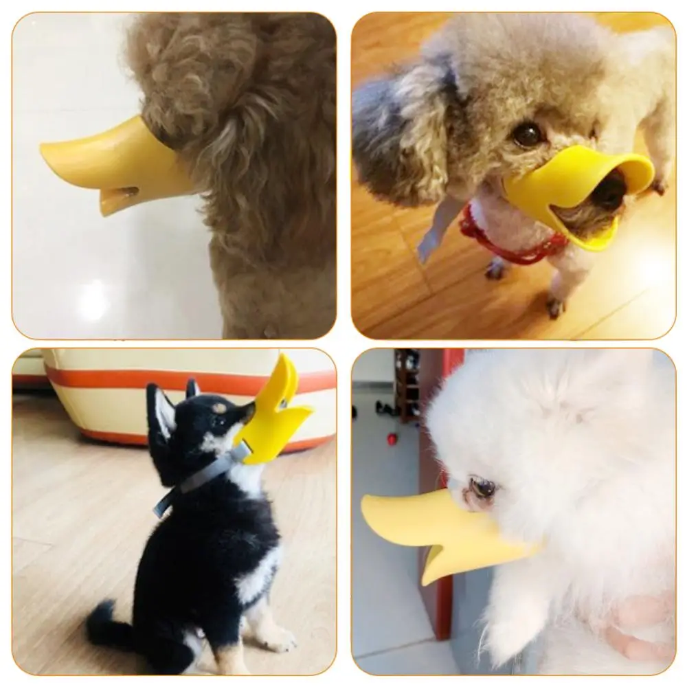 

Dog Muzzle Silicone Duck Mouth Mask For Dogs Anti Bite Stop Barking Dog Mouth Muzzle For Dog Pet Mouth Cover Pet Dog Accessories