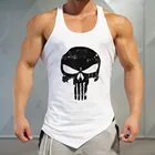 Жилет для фитнеса из 100% хлопка, мужской жилет для фитнеса, мужской жилет для фитнеса, летняя одежда для фитнеса, мужской жилет без рукавов, рубашка