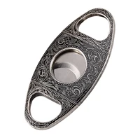 stainless steel cigar cutter gift portable perforated double blade cigar accessories windproof coupe cigare home items dg50xj