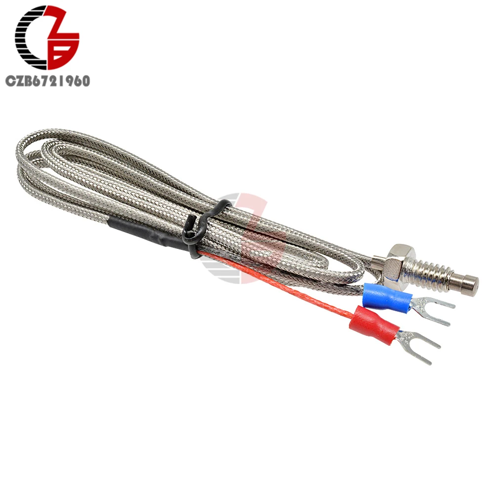 1 м 3.3ft K Тип термопары контроль температуры ler 0 800C Датчик зонда|temperature controller|controller