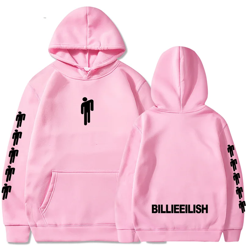 Billie Eilish, модные толстовки с принтом для мужчин/женщин, толстовки с капюшоном и длинным рукавом,, повседневные трендовые уличные толстовки