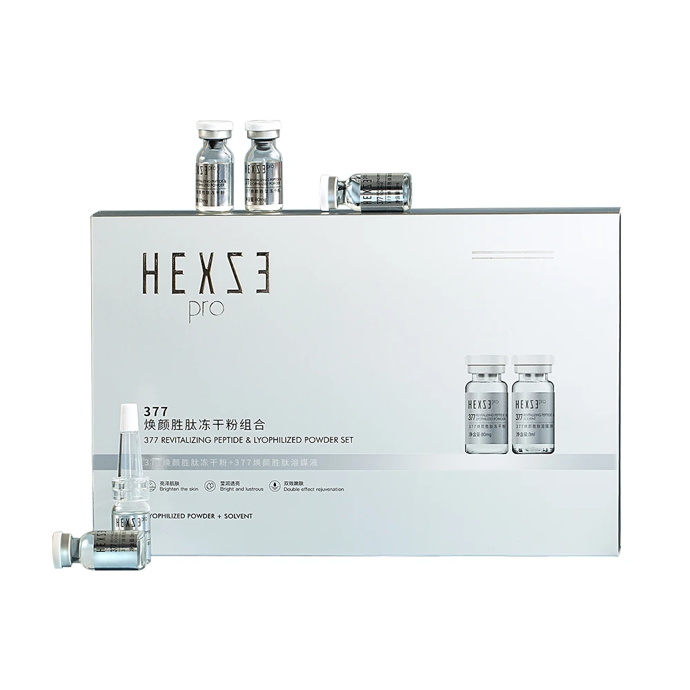 

HEXZE 377 Rejuvenating Peptide Lyophilized Powder Set