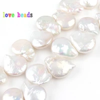 aa real natural pearls beads 1318mm freshwater baroque water drop loose pearl for diy bracelet necklace jewelry making