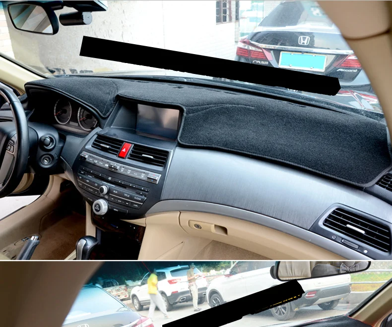 Lsrtw2017 коврик для приборной панели автомобиля лобового стекла для honda accord 8th 2008 2009 2010 2011 2012 2013 или антибликовым покрытием ковер