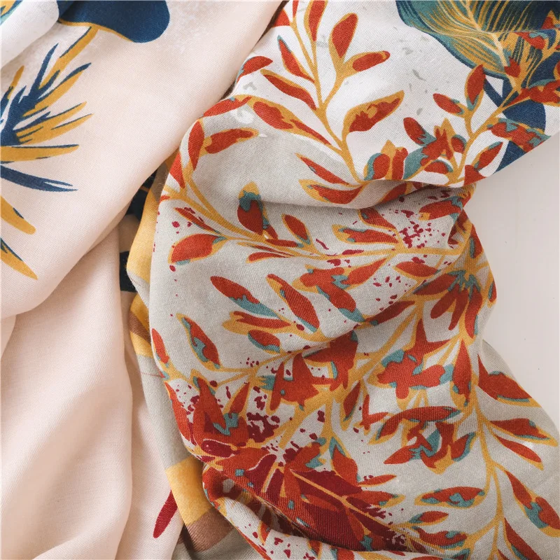 

2020 New Style Summer Cotton Scarf Sun-resistant Shawl Silk Scarves Beach Towel high quality women fashion luxury brand