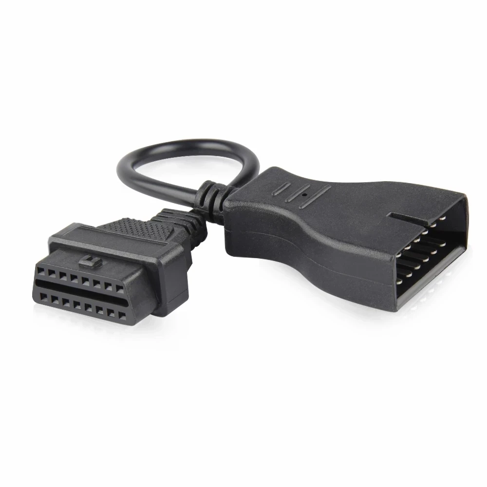 Адаптер OBD 2 для 12-контактного 16-контактного кабеля GM адаптер автомобильного