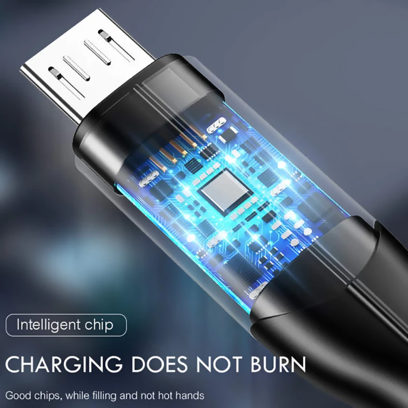 1 м 2 Micro USB кабель 3A Быстрая зарядка для Xiaomi Redmi Note 5 Pro Android мобильный телефон