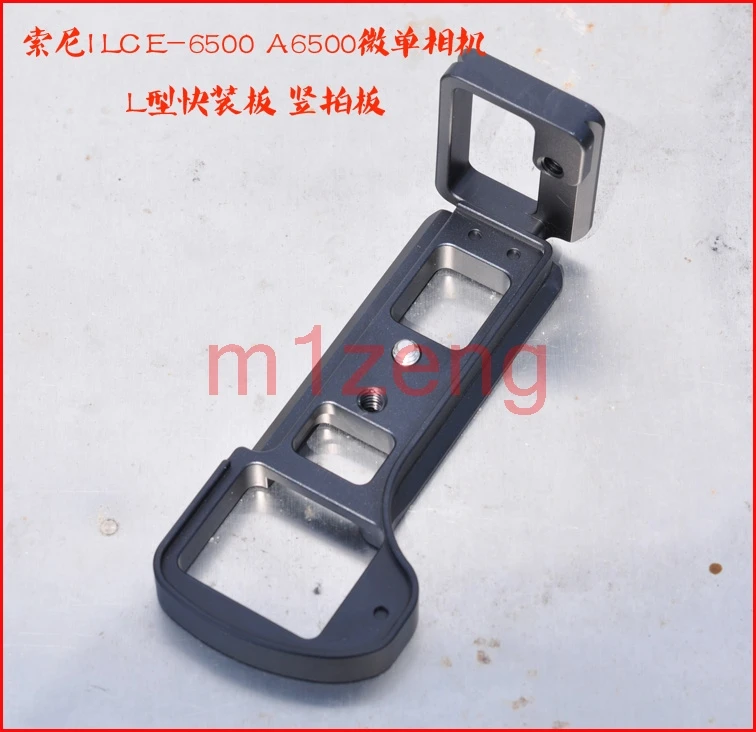 

Быстросъемная L-пластина/кронштейн держатель рукоятка адаптер для Sony A6500 ILCE6500 RRS SUNWAYFOTO совместимы с Markins