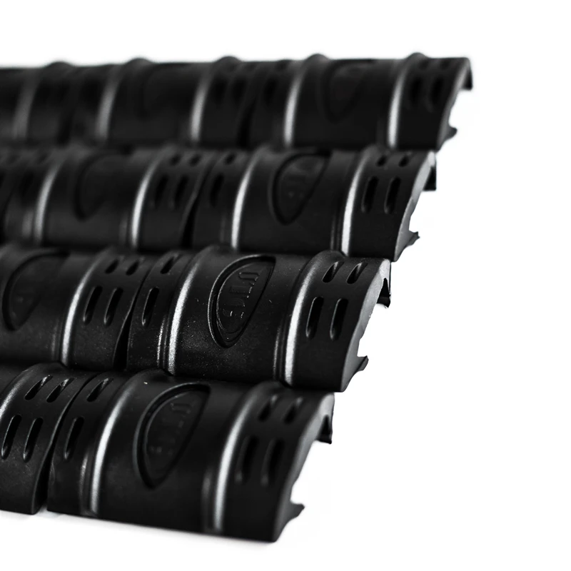 12 шт. Тактическая Винтовка Weaver Picatinny Handguard Quad 20 мм железнодорожные защитные чехлы