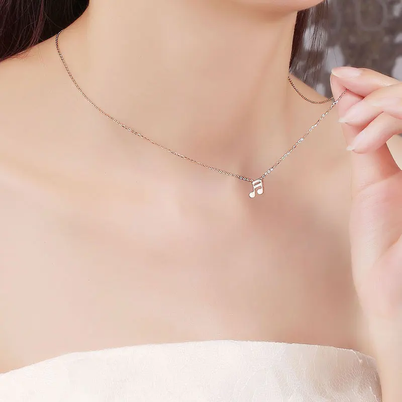 Трендовая блестящая Подвеска для женщин и девушек 18 К чистое Настоящее твердое