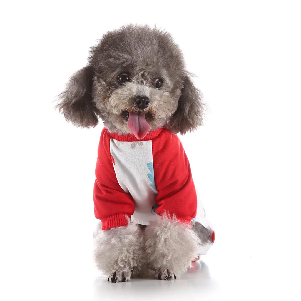 Костюм &quotocardian&quot для собак с мультяшным принтом осенне зимняя одежда дышащие