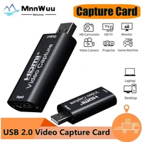 video capture card usb 2 0 hdmi comaptible video grabber box for ps4 game dvd camcorder camera record video card live streaming