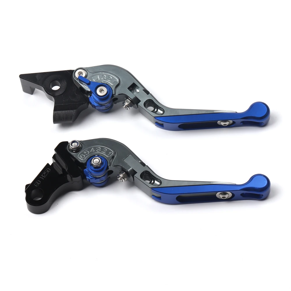 

With Logo 20 Color For Yamaha YBR125 2005-2014 2013 Motorcycle CNC Aluminum Brake Clutch Levers Adjustable Extendable Foldable
