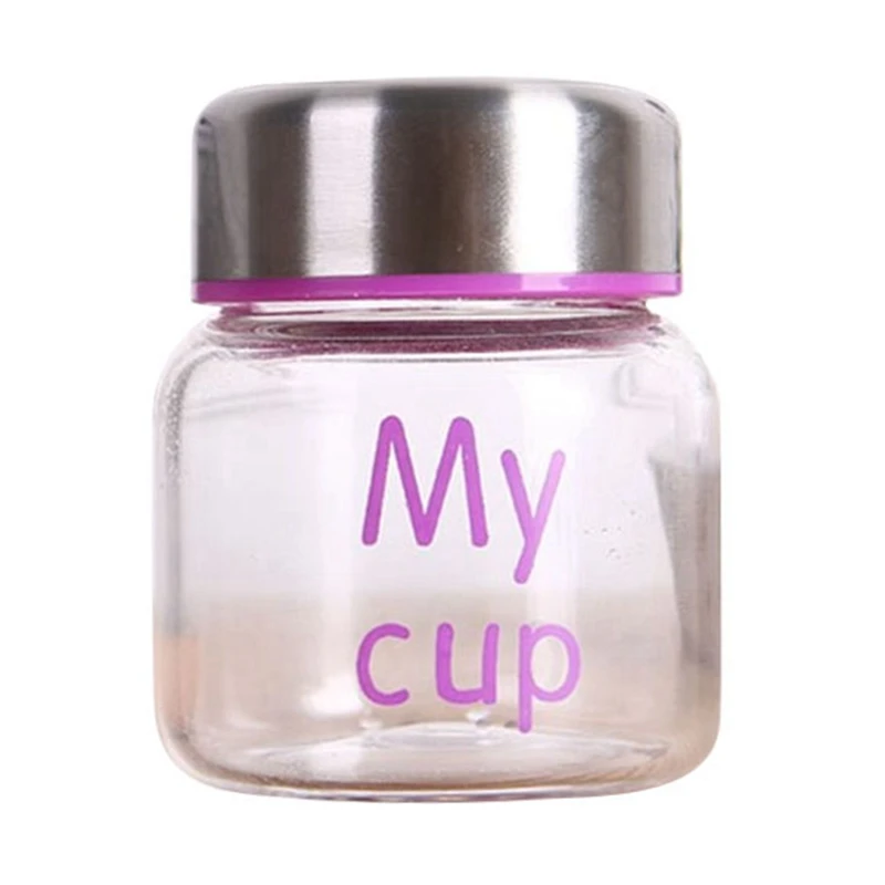 Стеклянная маленькая Герметичная Бутылка Для Воды герметичная устойчивая к